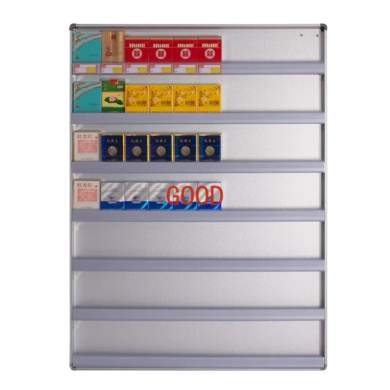 

Cigarette rack Convenience store Cigarette rack Supermarket shelf Cigarette rack