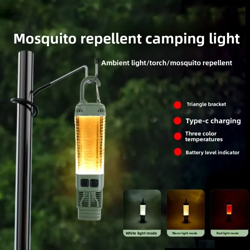 Magnetic LED Work Light with Dual Hooks: Foldable, Rotatable, COB Flashlight, Rechargeable, Long-Lasting Outdoor Emergency Lamp
