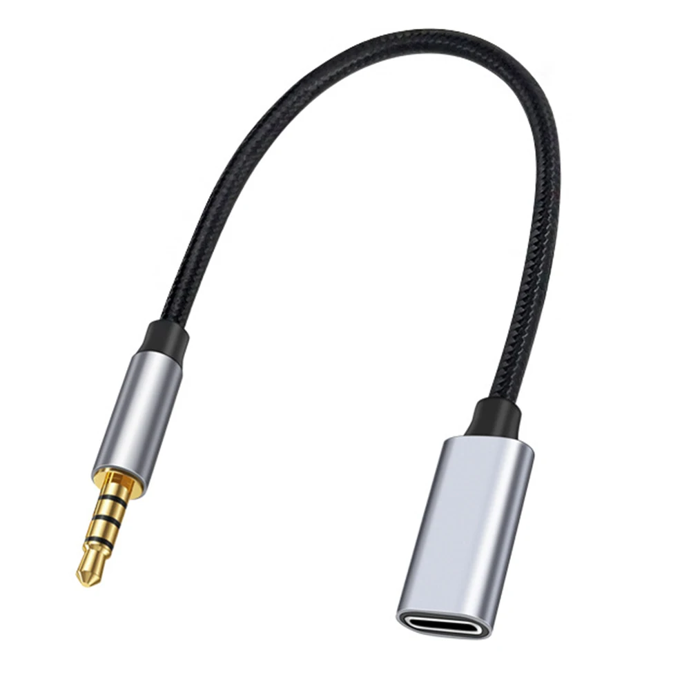 Applicable To OP P O Analog Earphone Adapter Type C To 3.5mm Male Port V Vo Mobile Phone Computer Headset Audio Cable