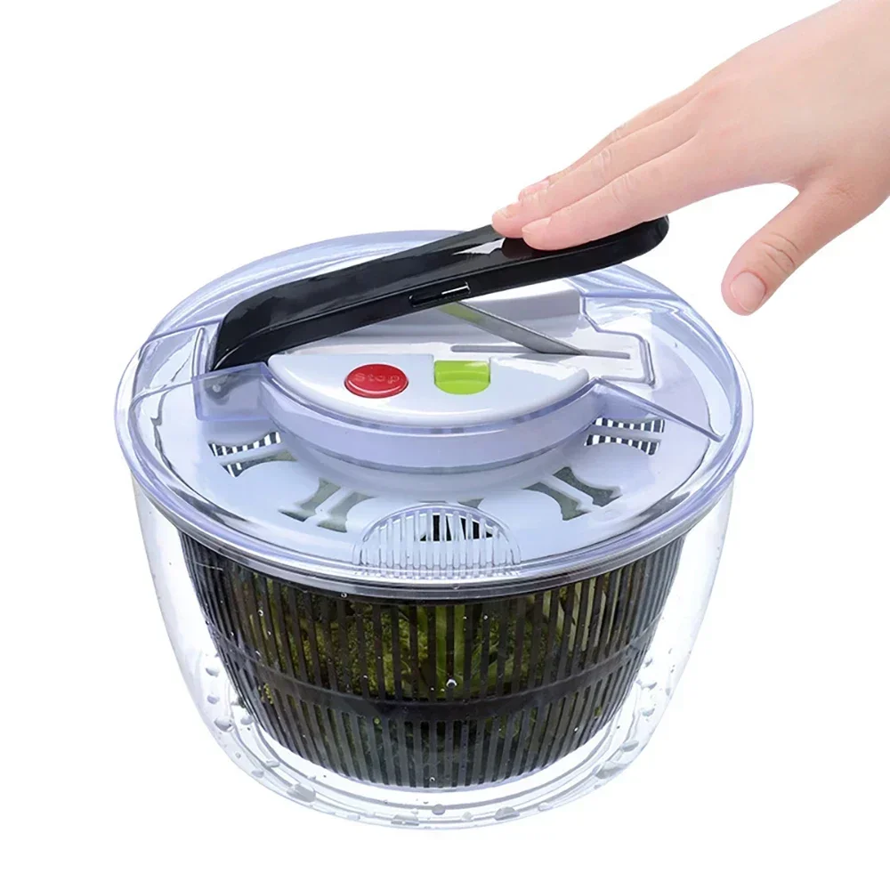 Vegetables Salad Spinner Lettuce Leaf Vegetable Dehydrator Multifunctional Vegetable Washer Salad Vegetable Dryer Mixer