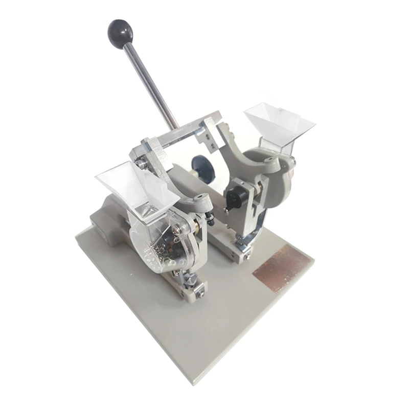 Two head double head manual eyelet machine  curtain eyelet machine eyelet making machine