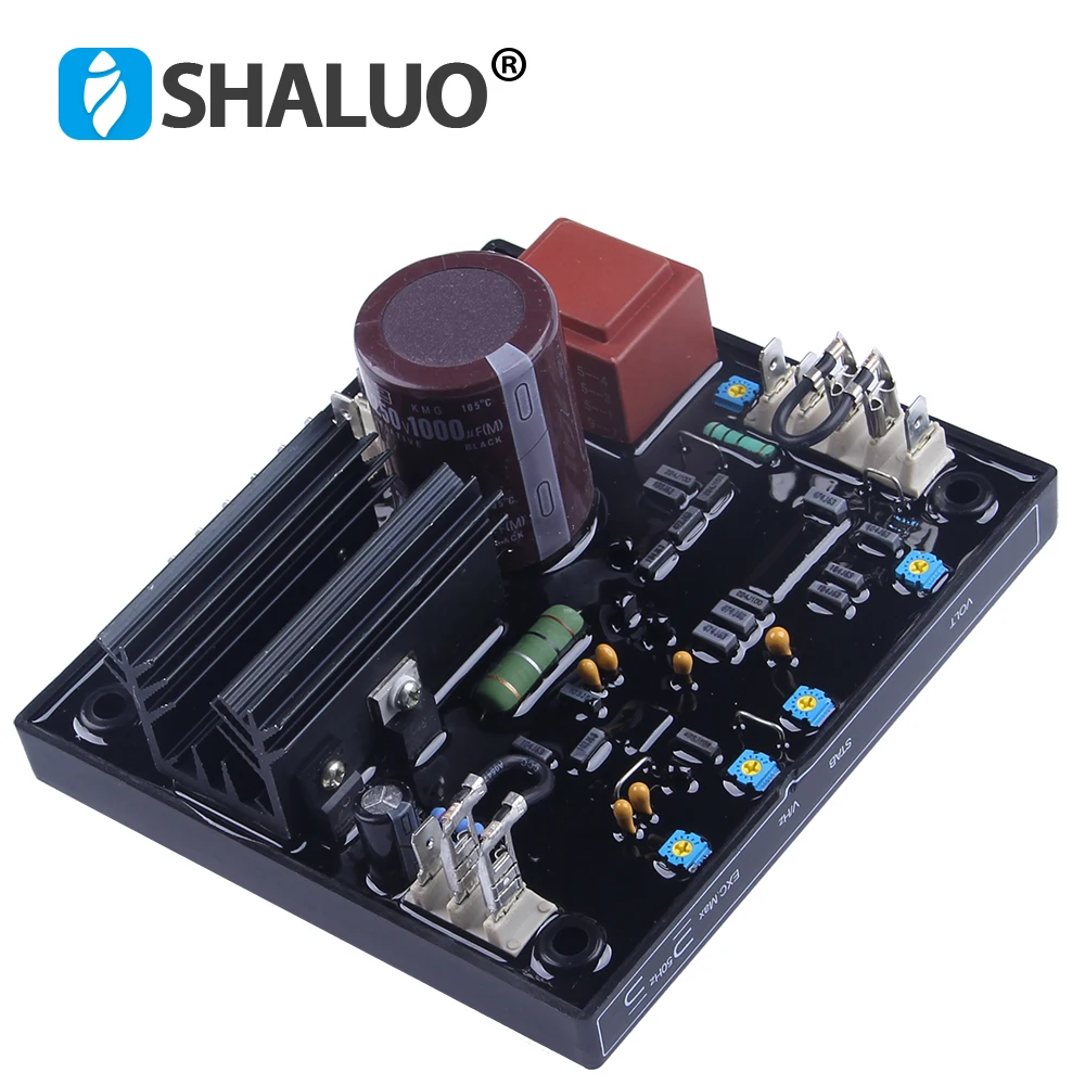 Genuine AVR R438 Stabilizer ac Automatic Voltage Controller Regulator 3phase adjustable current controller for Diesel Generator