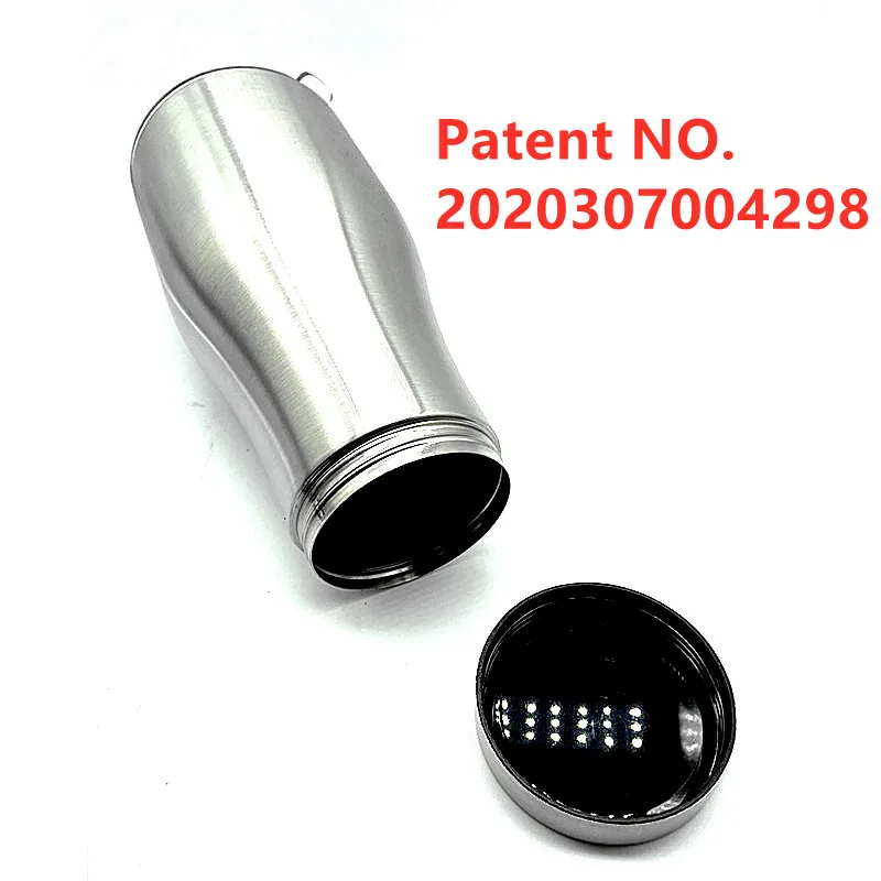 Bezpieczne pudełko na butelki z wodą i ukryte dolne miejsce do przechowywania kubek szklanka do kawy ze stali nierdzewnej