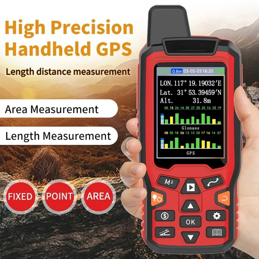 يده منطقة الأرض متر نظام تحديد المواقع الأرض متر ZL ‐ 180 عالية الدقة نظام تحديد المواقع والملاحة المسار منطقة مسح الأراضي متر أداة القياس #1