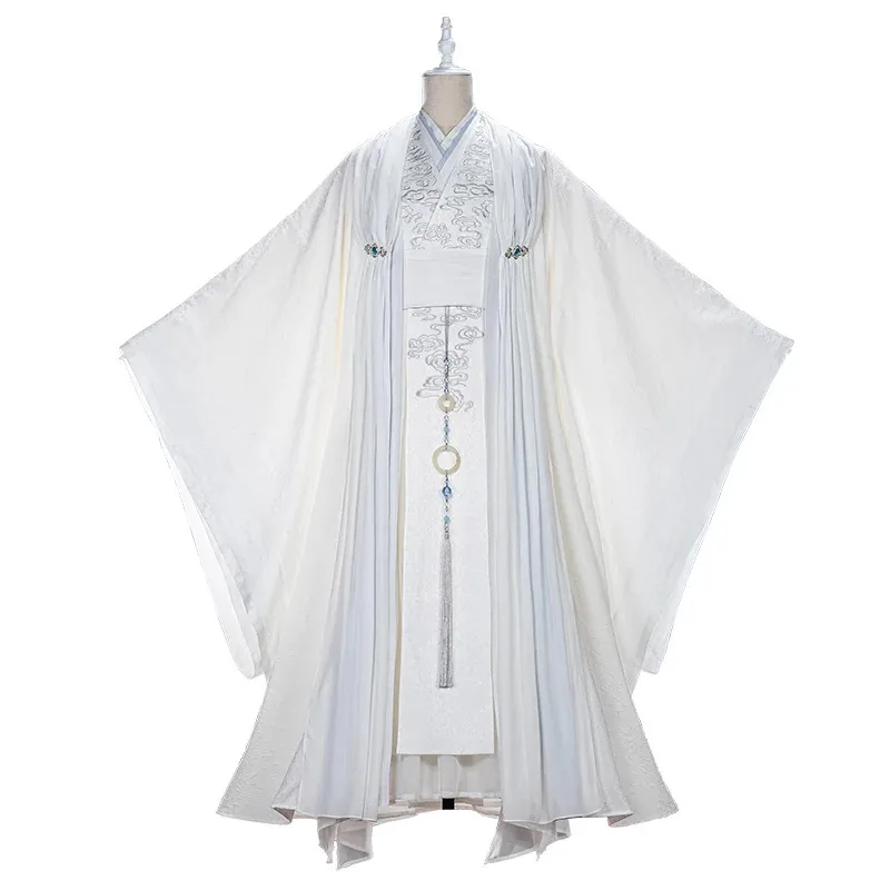 20151123 Wangji Cosplay Mo Dao Zu Shi Original Lan Zhan Ancient Costume Wig Wei Wuxian Yiling Patriarch Halloween