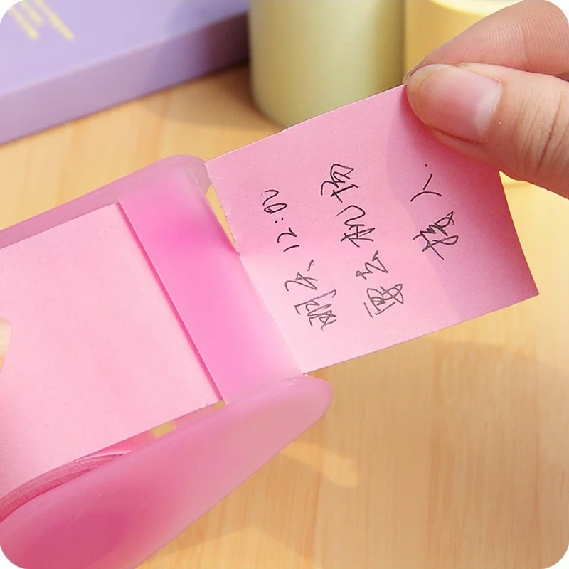 Useful Tape-Like Sticky Bookmark Marker Memo Flags Index Pad Tab Memo Message Note Staionery Stationary  Kawaii Stationary