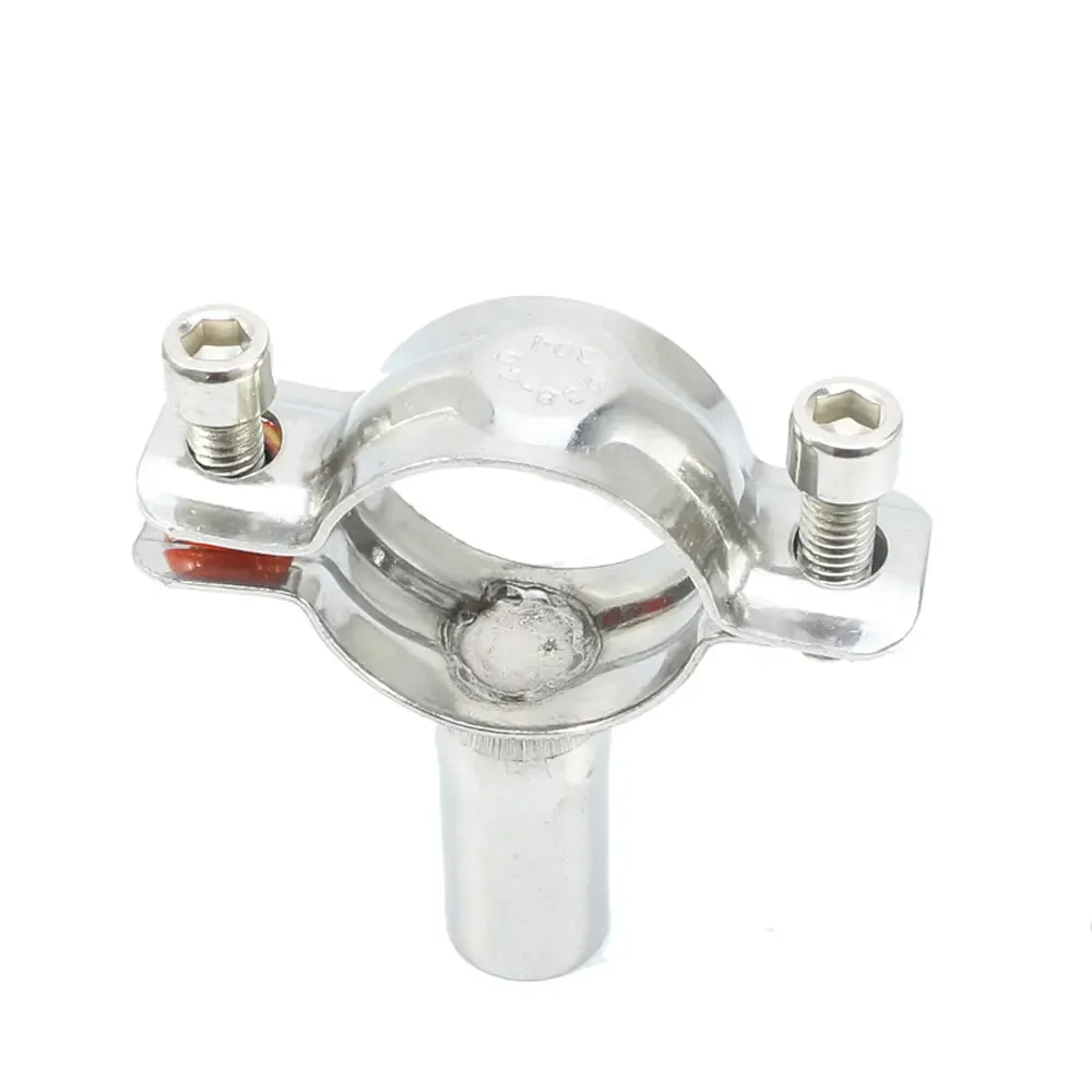 Fit 8-325mm OD Tube 304 Stainless Steel Pipe Hanger Bracket Clamp Suppoert Clip Homebrew