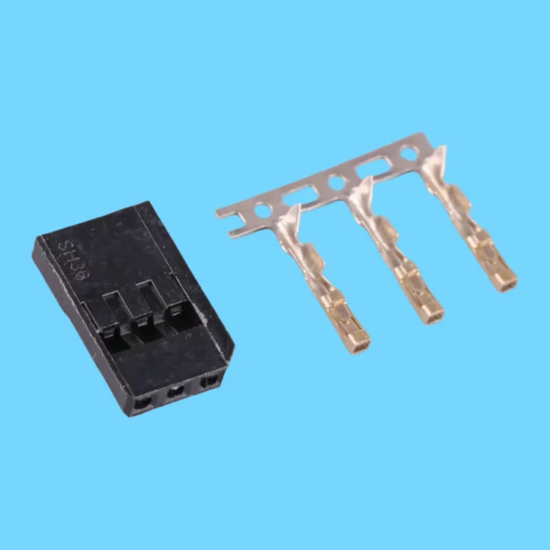 10/50/100 pairs servo plug JR extension cable Futaba terminal RC battery 60-cell DuPont 2.54 car model ESC fixed wing