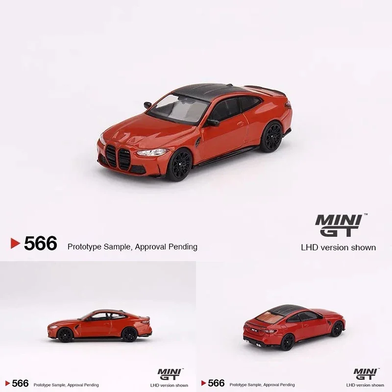 

In Stock MINIGT 566 1:64 M4 Competition G82 Toronto RED Metallic