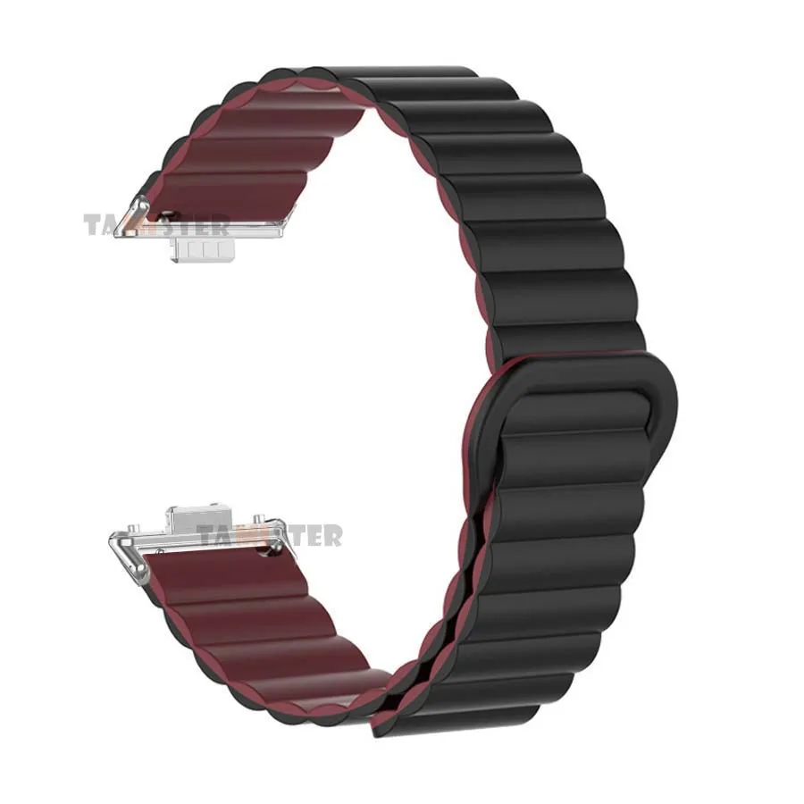Silicone Magnetic Loop Strap For Huawei Watch Fit 3 Watchband Adjustable Bracelet For Huawei Fit 3 Wristband Correa Accessories
