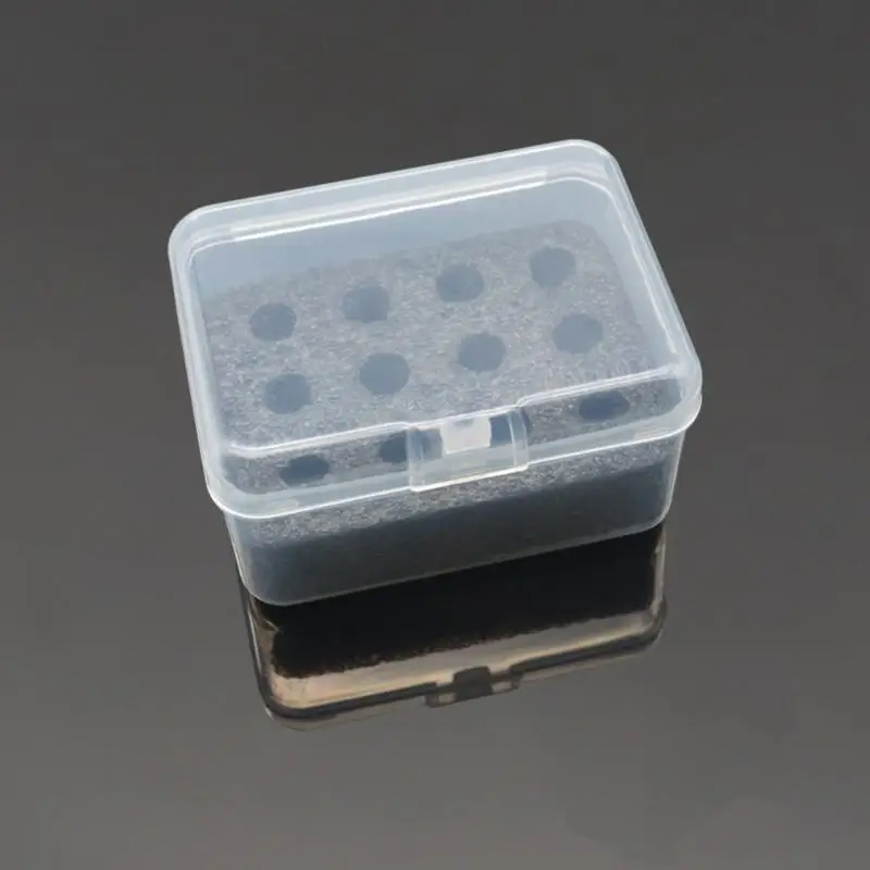 

652F 1Pc 12-Cell Battery Case Storage Box Container For 2A Size Clear Lid Design Saving Space Storage Solution
