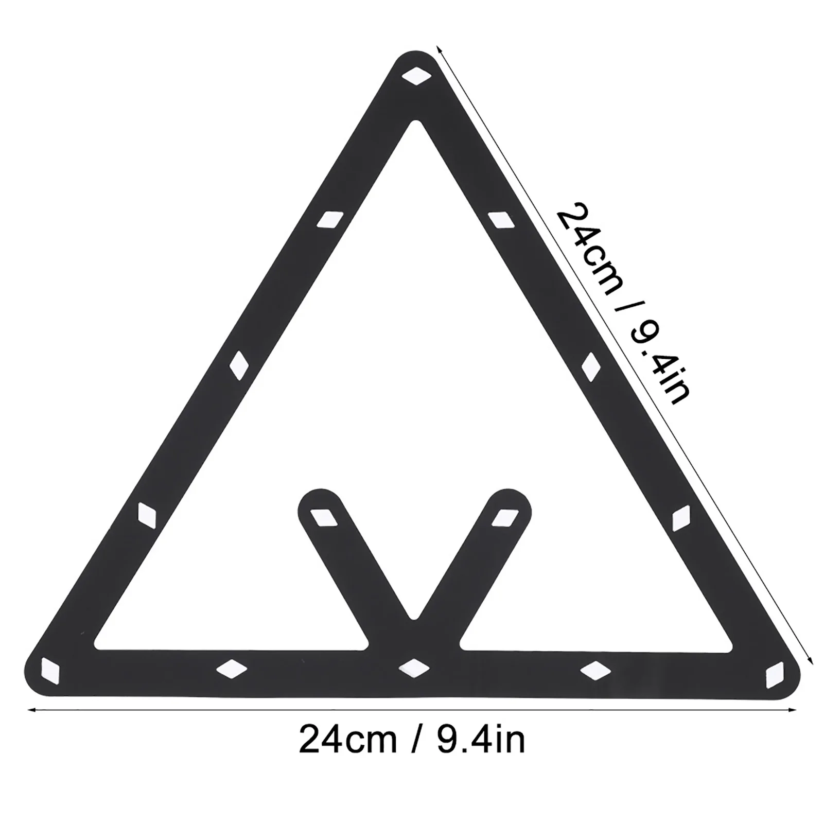 6 шт./набор, треугольный держатель для бильярдного стола
