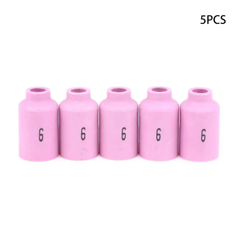 

Набор керамических сопел из оксида алюминия 42 мм 54N14-54N18, для сварочных горелок TIG WP17/18/26, расходные материалы