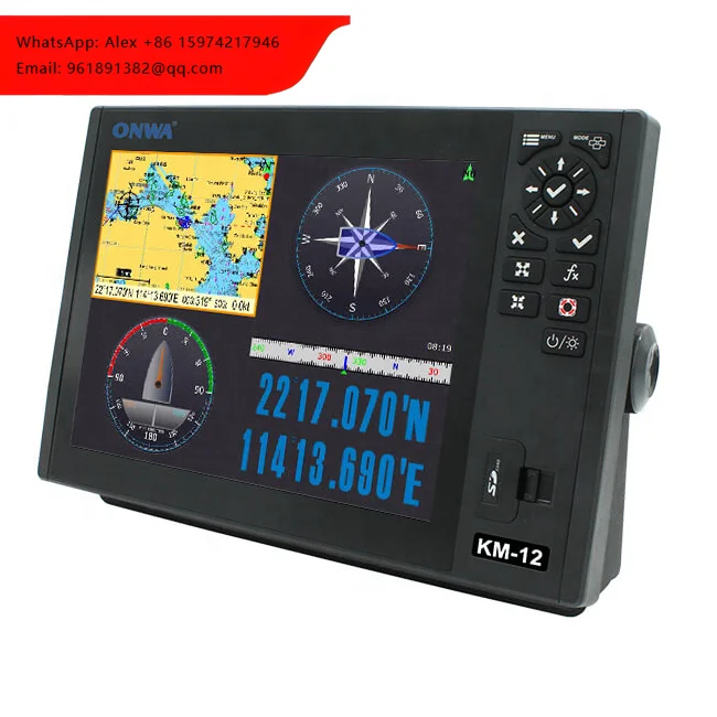 

КМ-12 (новинка!) Морской GPS-картплоттер ONWA серии KM с 12,1-дюймовым многофункциональным дисплеем и расширенными функциями