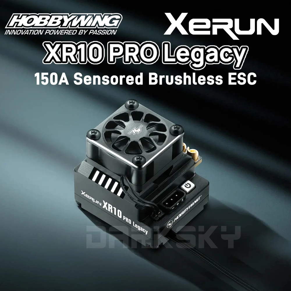 

Hobbywing Xerun XR10 Pro Legacy 150A Сенсорный Бесщеточный ESC для радиоуправляемых моделей 1/10: для шоссейных, внедорожных, дрифт- и раллийных автомобилей