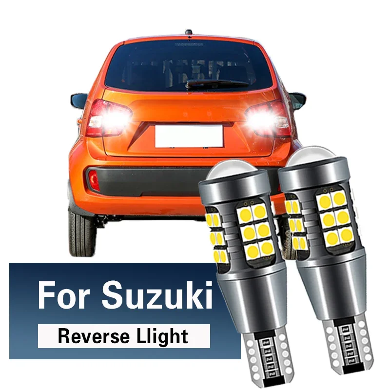 

2pcs LED Backup Light Blub Reverse Lamp W16W T15 921 Canbus For Suzuki Grand Vitara 1998-2015 Ignis 3 Swift 5 mk5 SX4