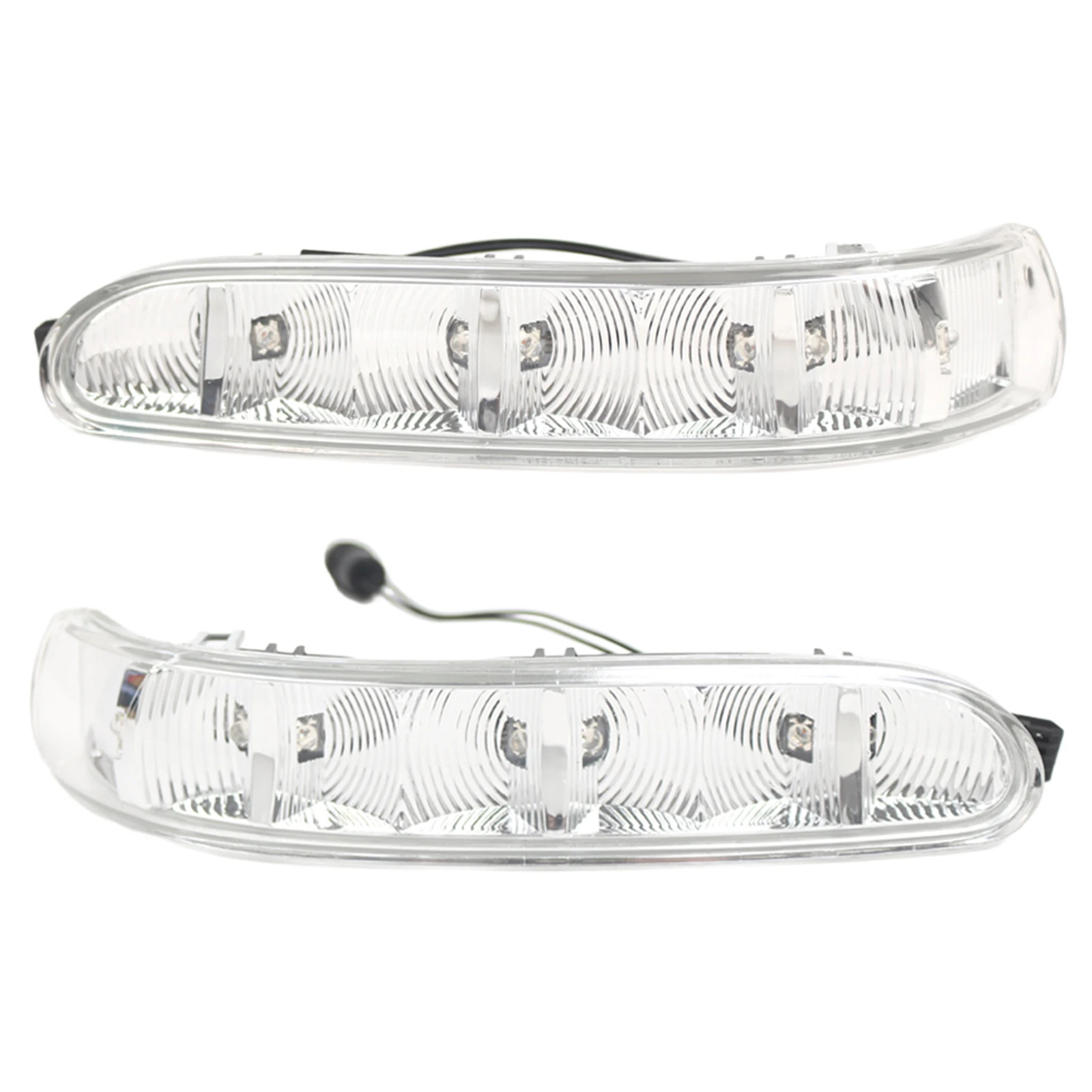 LED مرآة الرؤية الخلفية ضوء 2208200521 LED الجانب مرآة الرؤية الخلفية بدوره ضوء لمرسيدس بنز W220 S-CLASS W215 CL-CLASS 03-06