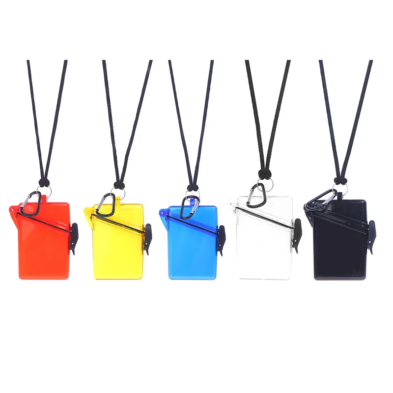 Scuba Diving New Style Kayaking Waterproof Box Gear Accessories Container Case Rope Clip for Money ID Cards Keys