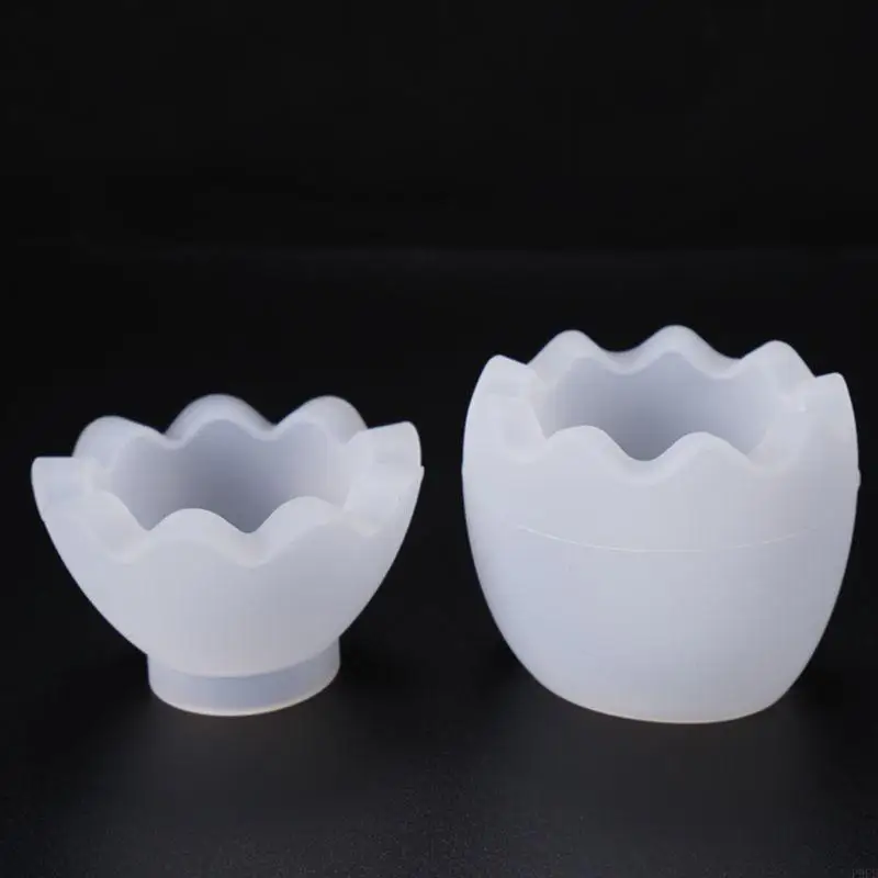 

652F Eggs Storage Box Mold Multifunction DIY Epoxy UV Resin Storage Box Handmade for Case Making Silicone Moulds for Home