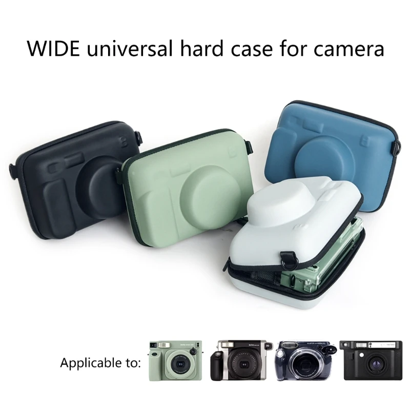 EVA Case Camera Bag for Instax Wide 400/210/300 Carrying Case Holder for Ensuring Impact Resistance and Portability Holder