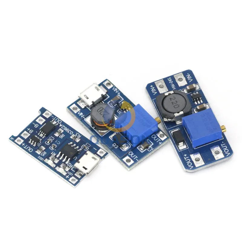 5pcs MT3608 DC-DC 스텝 업 컨버터 부스터 전원 공급 장치 모듈 부스트 스텝 업 보드 arduino diy kit 용 최대 출력 28V 2A