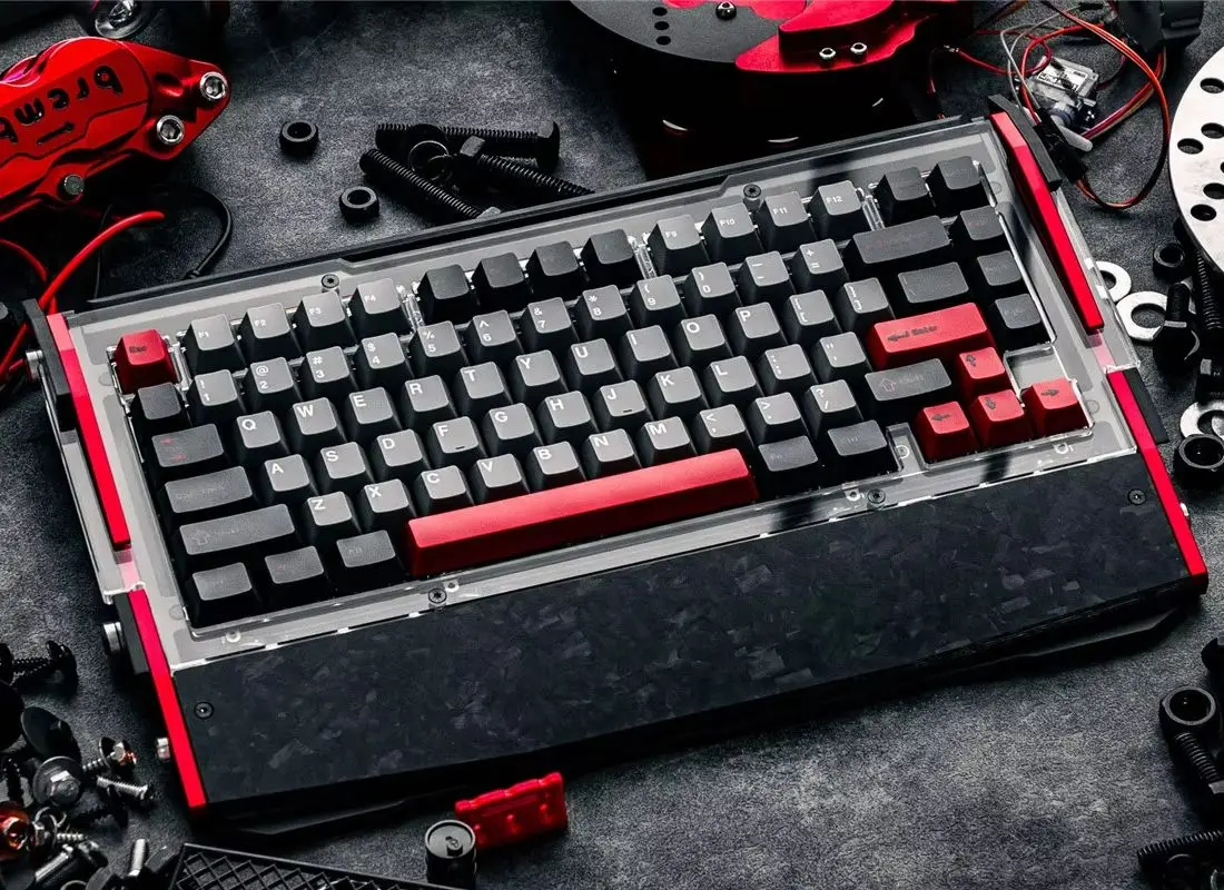 Dry Studio Black Diamond 75 RT Magnetic Switch Gaming Keyboard 0.25ms Latency 4k Scan Rate 8k Polling Rate 0.04mm Actuation