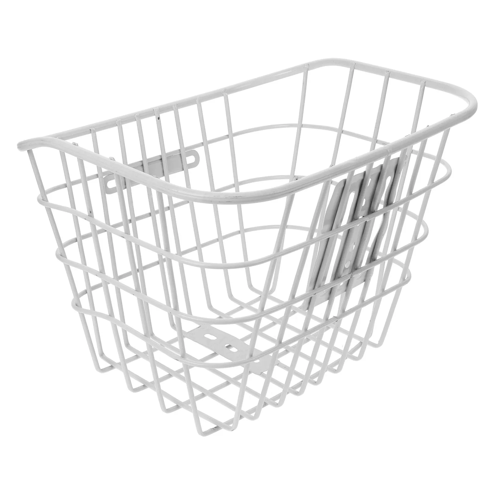 

Electric Bike Front Basket Heavy Duty Metal Wire Basket for Bicycle Handlebar Commute Shopping Cargo Carrier Sturdy Detachable