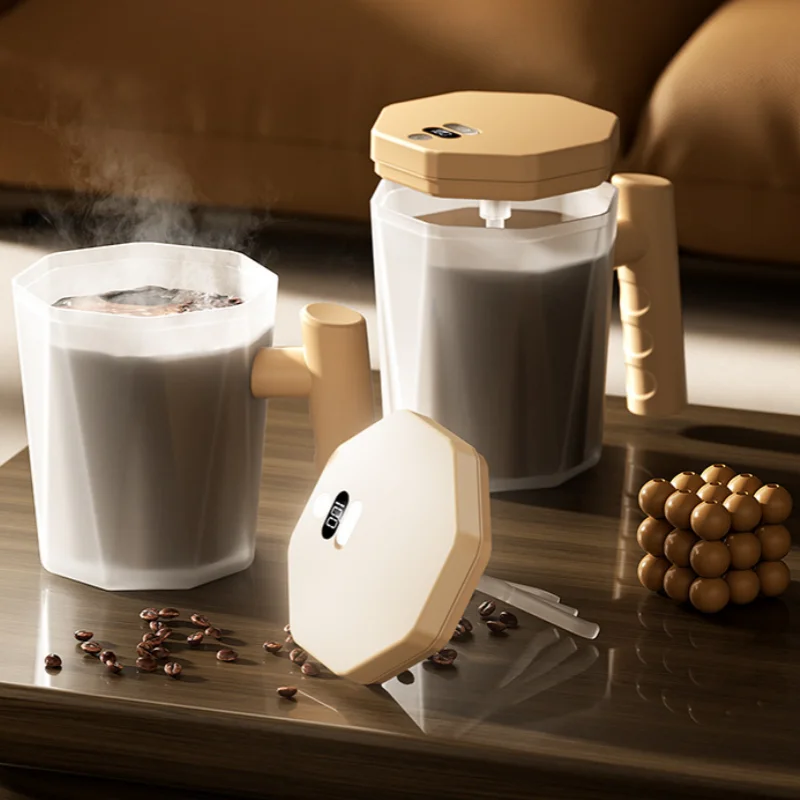 

Electric Self-Stirring Coffee Cup Rechargeable Automatic Stirring Cup Portable Suitable for Home Office Kitchen Use
