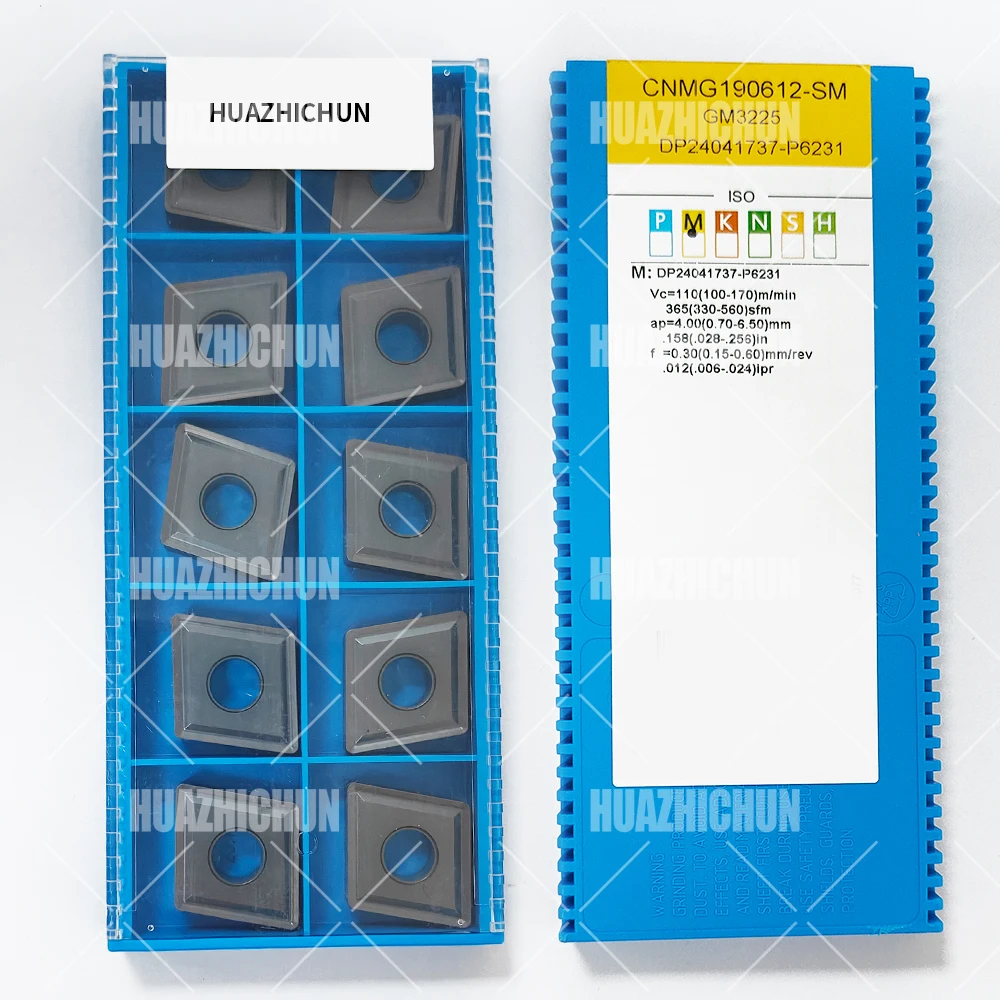 

HUAZHICHUN CNMG190612-SM GM3225 General Turning Inserts