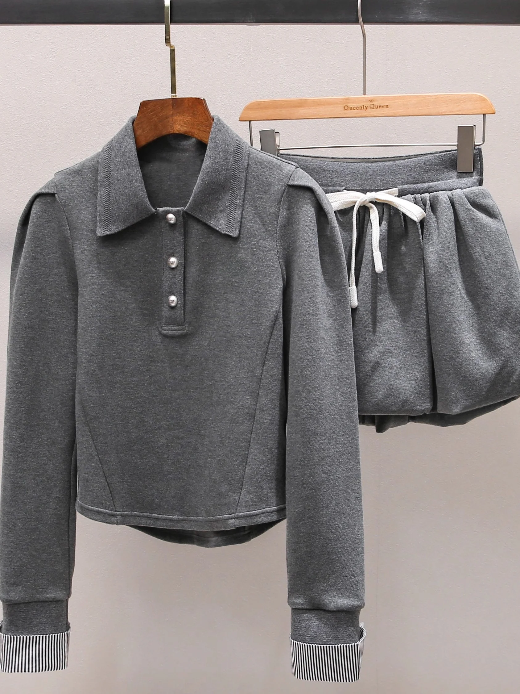 tenue-de-ballet-haut-de-gamme-pour-femmes-jupe-a-col-bubble-sve-haut-nouvel-ensemble-faion-d'hiver-vetements-d'automne-elegants