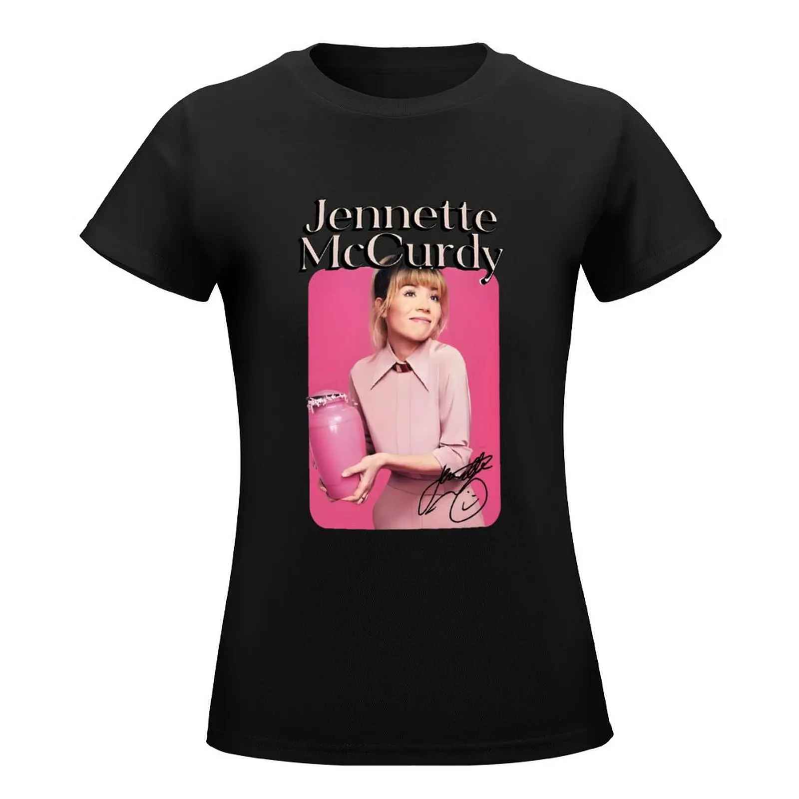 Jennette mccurdy cute T-Shirt plus size tops cute clothes kawaii clothes oversized workout shirts for Women