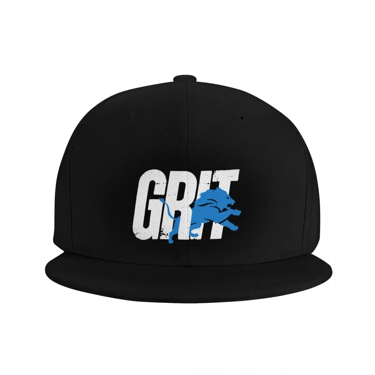 Retro Detroit Lions Grit Logo Unisex Adjustable Baseball Cap outdoor casual sun Hat Snapback caps