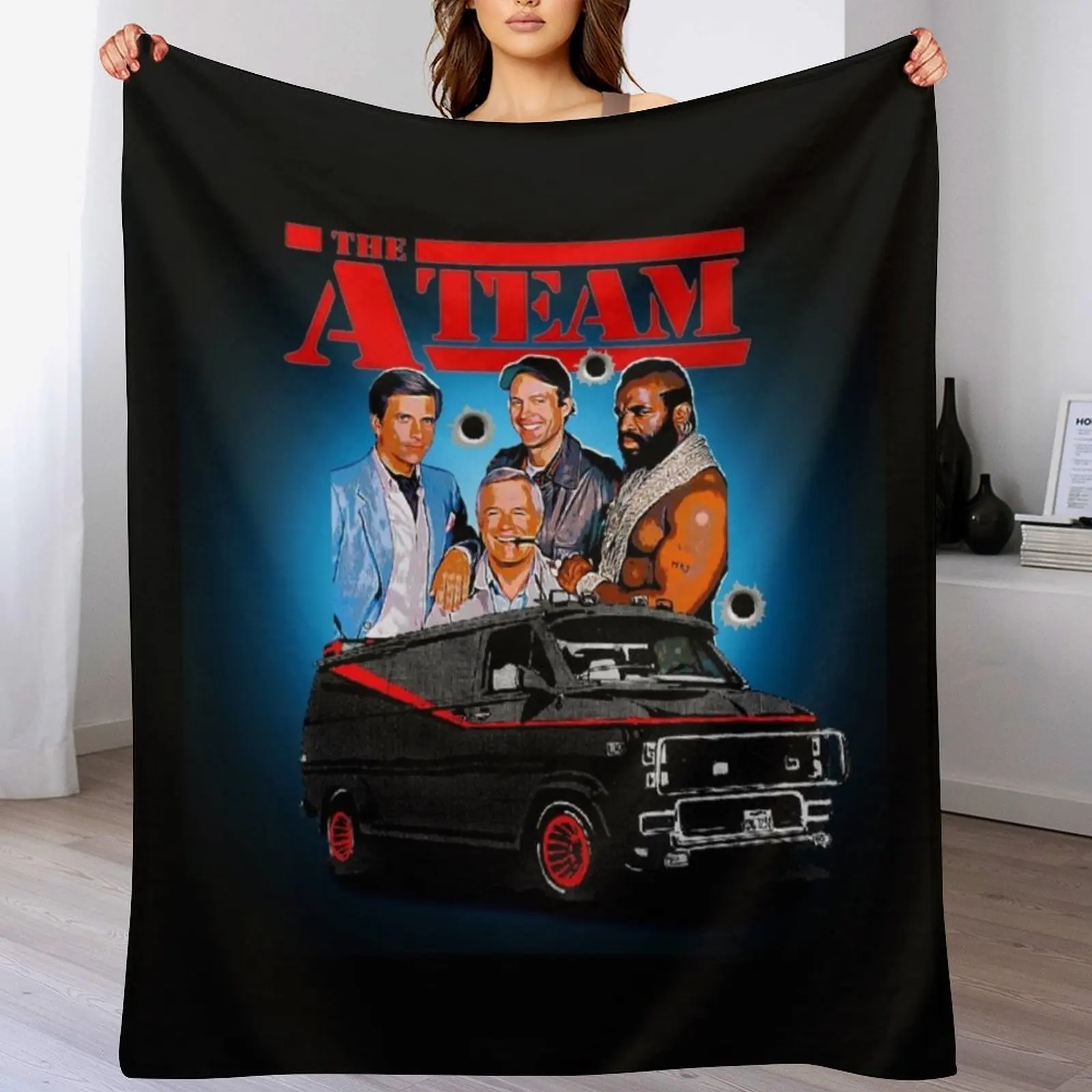 All-risk agency, the a team Throw Blanket