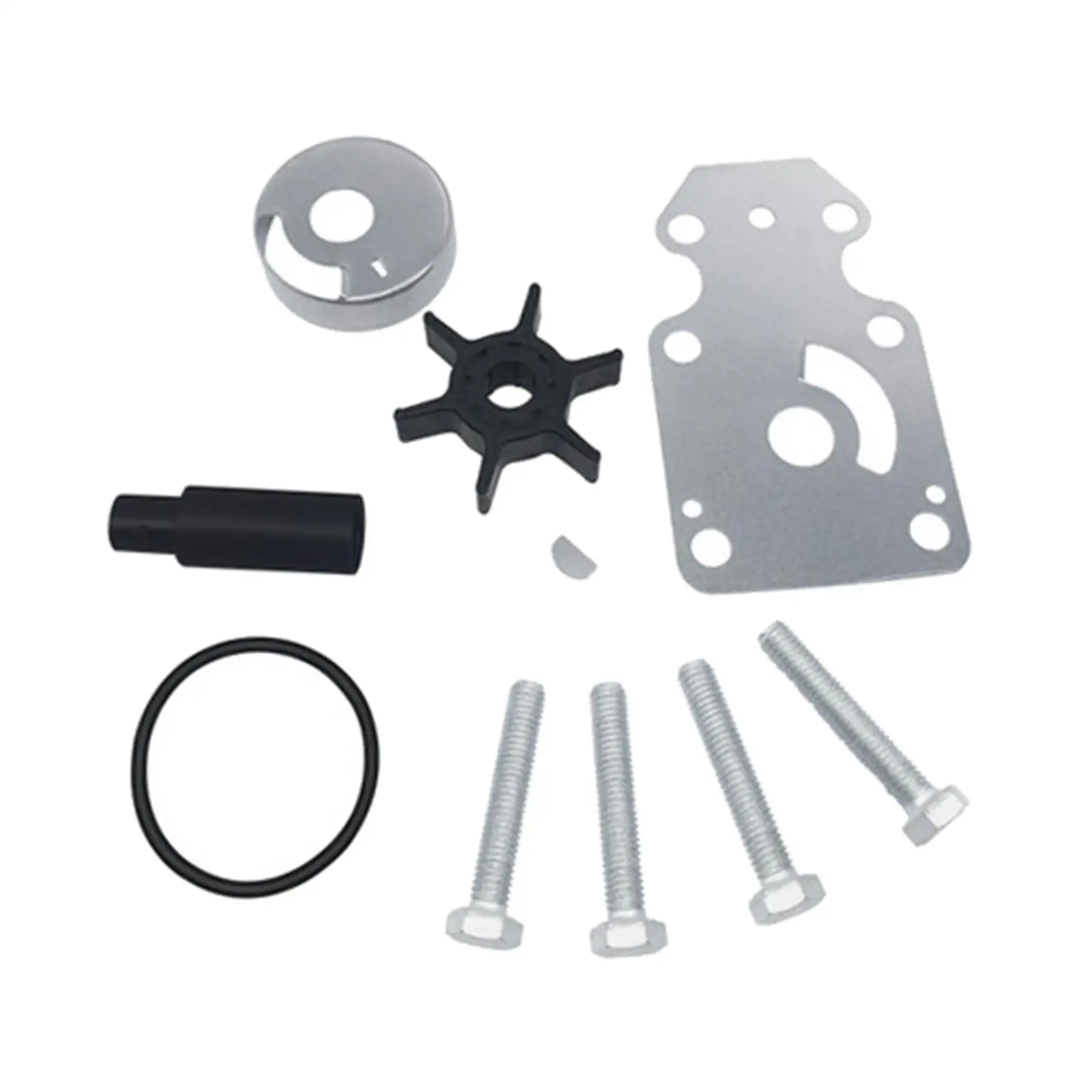 Pump Rebuild Metal Impeller Kit Durable Water Pump Service for Yamaha 4 Stroke Outboard Engine