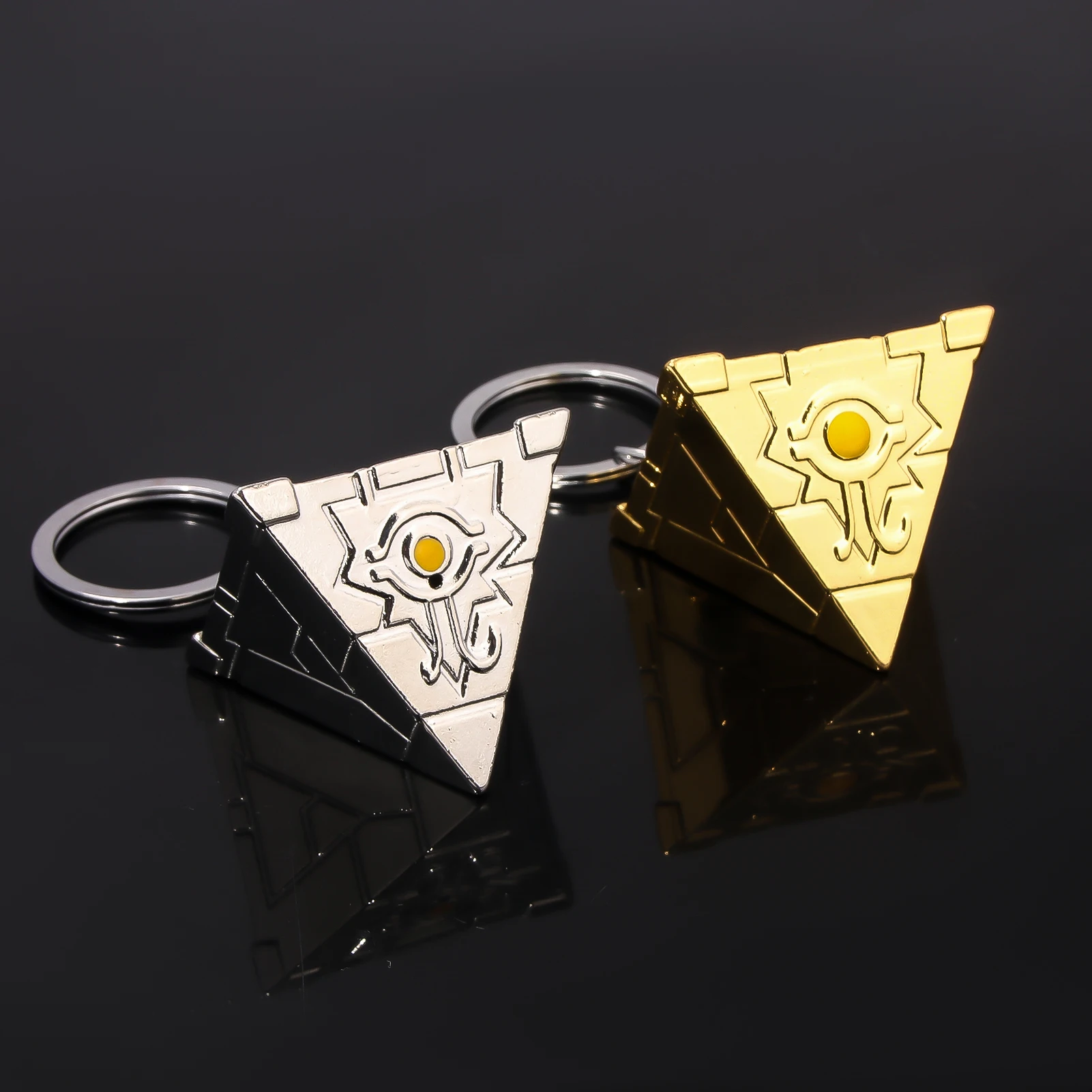 Anime Yu-Gi-Oh Keychain Necklace Yugi Muto Big Size Millennium