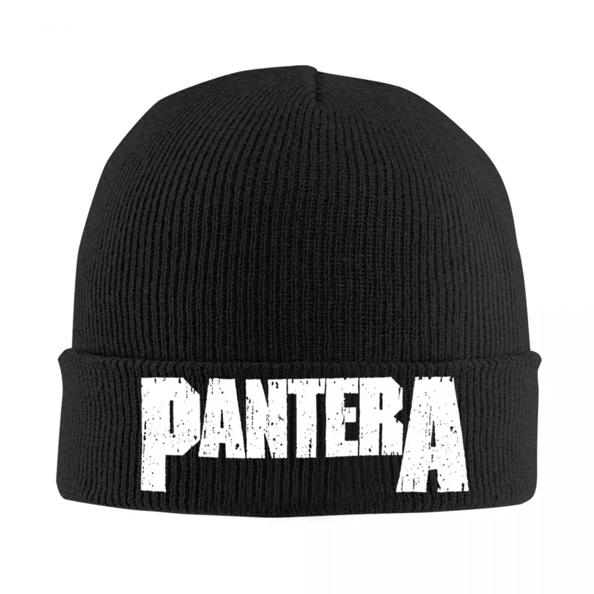 Pantera Beanie Hats Popular Band Skullies Beanies Gym Warm Female Male Caps Winter Design Retro Bonnet Hats Gift