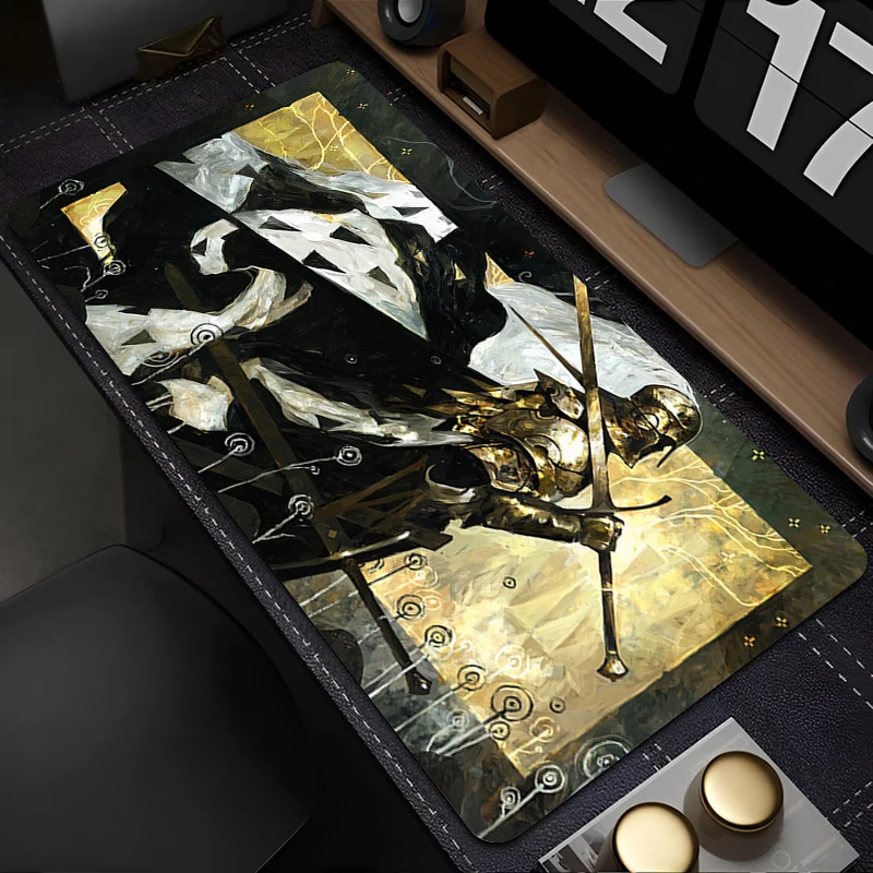 

Gaming Mouse Pad Hot Computer Office Game Table Mats Rubber Anti-slip Laptop Knight Design Keyboard Mousepads Long Desktop Pads