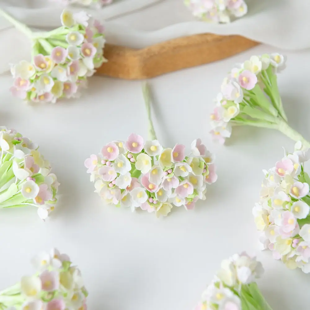 1/2 Stück Künstliche Blume Seiden-Gypsophila für Gartenbogen, Bonsai, Hochzeit, Festival, Heimdekoration, DIY-Geschenk, Süßigkeitenbox – Detail 6