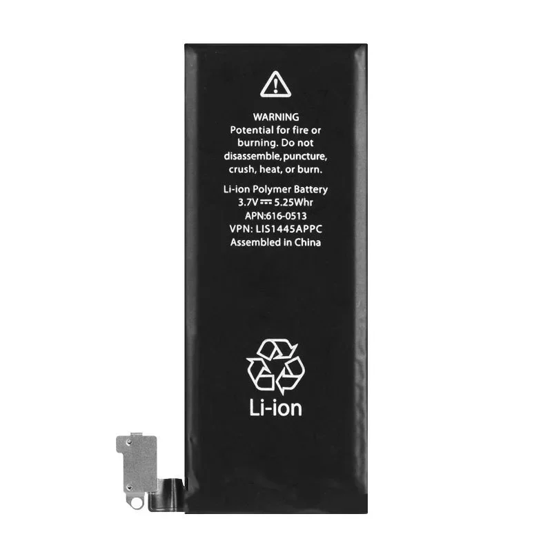 New Rechargeable Phone Battery For APPLE Iphone 4 4S Replacement Bateria + Repair Tools