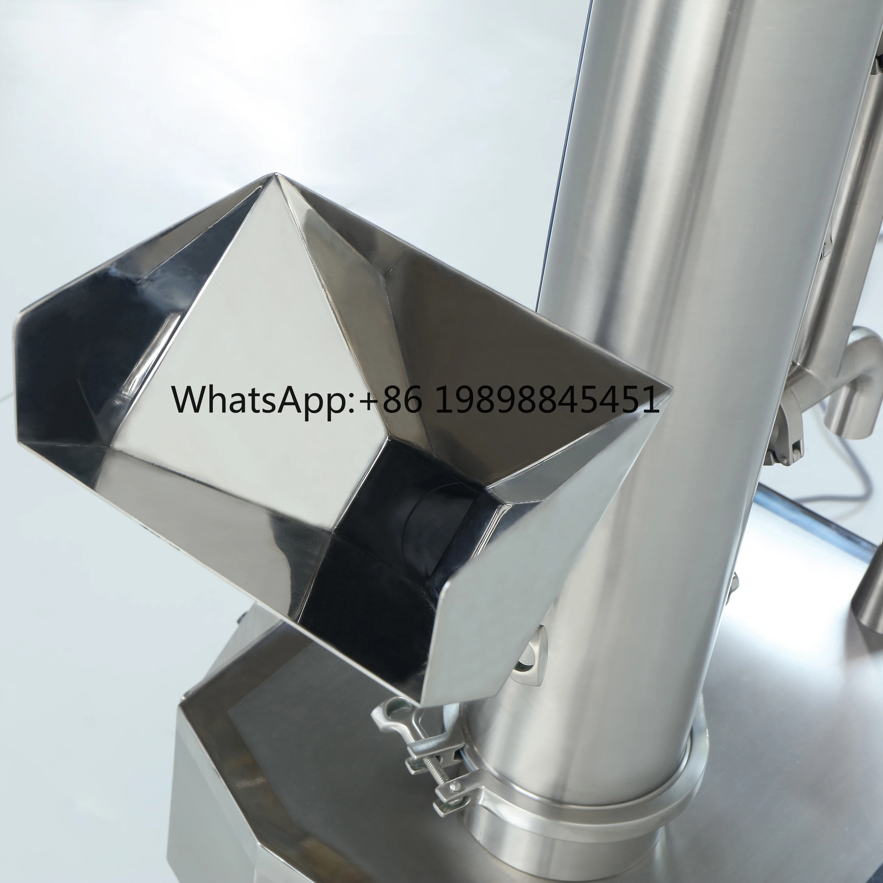 معدات تلميع وفرز عمودية عالية الكفاءة ملمع أوتوماتيكي مع فارز