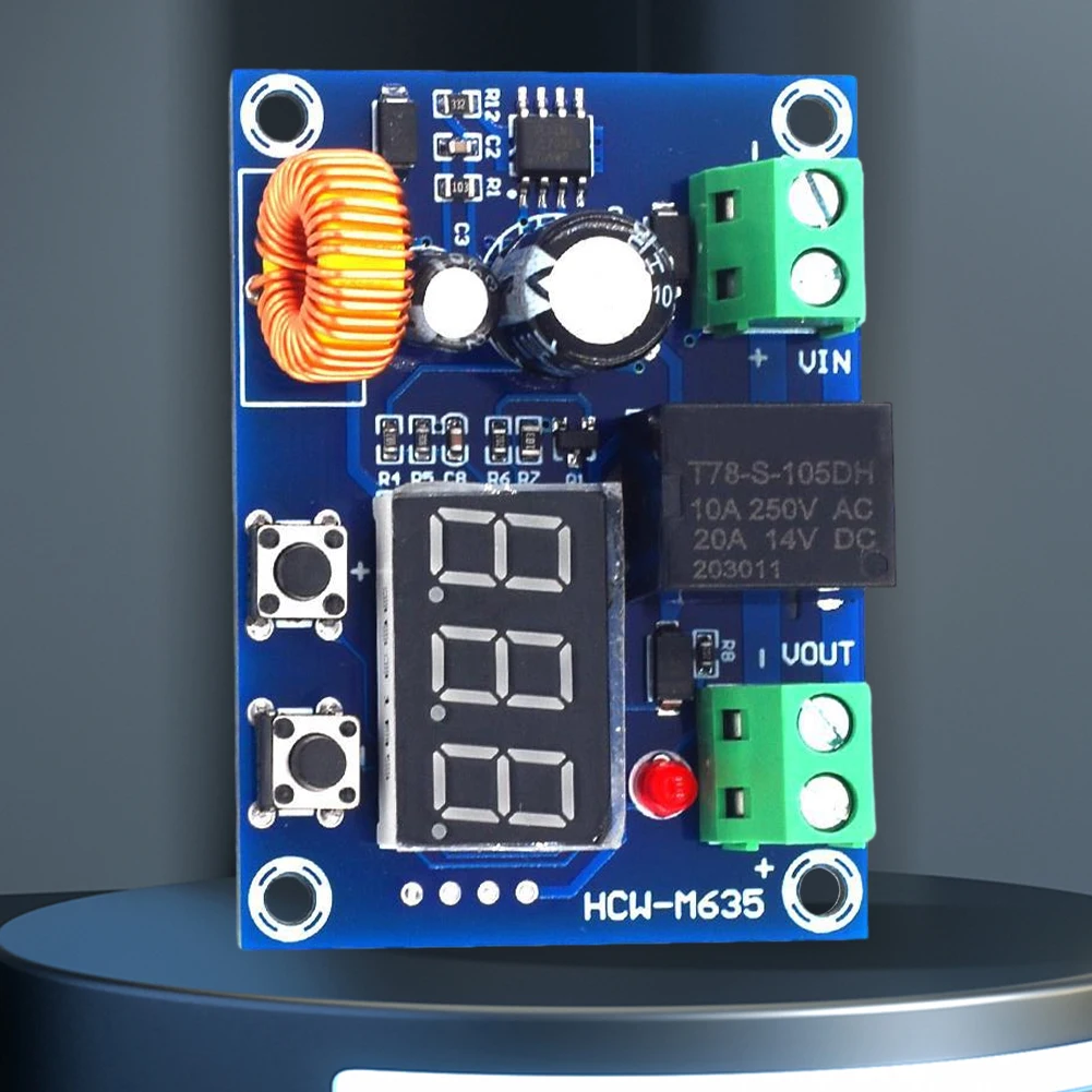 XH-M609 Undervoltage Protection Board LED Digital Display Voltage Protection Switch Module Low Voltage Disconnect Switch Cut Off