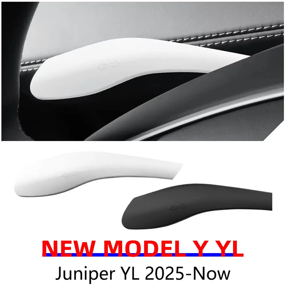 Für Tesla NEUES Model Y YL Juniper 2025 2026 Schalthebel-Schutzabdeckung Silikon-Lenkradtasche Schaltknauf-Schutzhülle