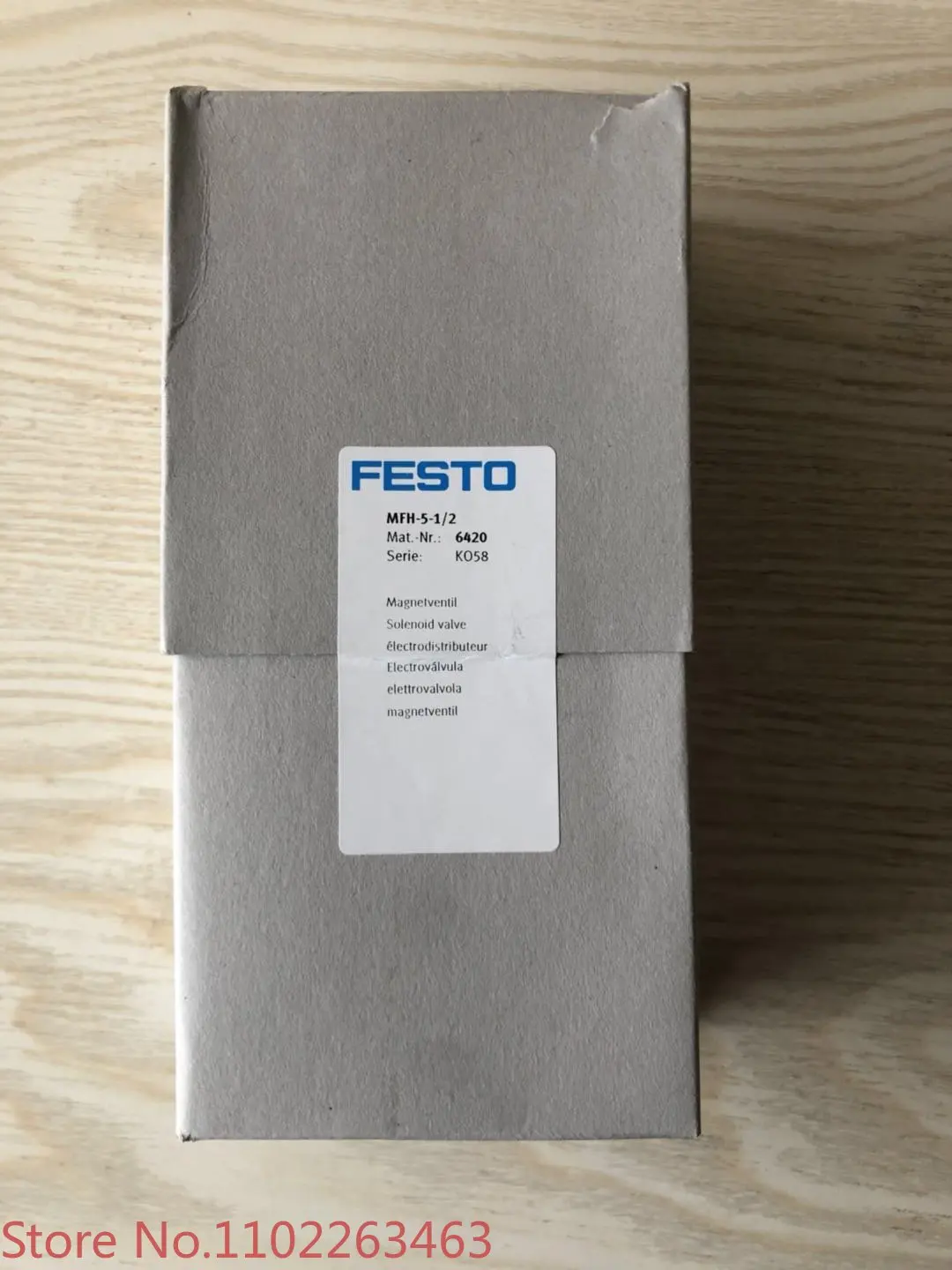 Spot sales of German FESTO solenoid valve MFH-5-1/2 6420