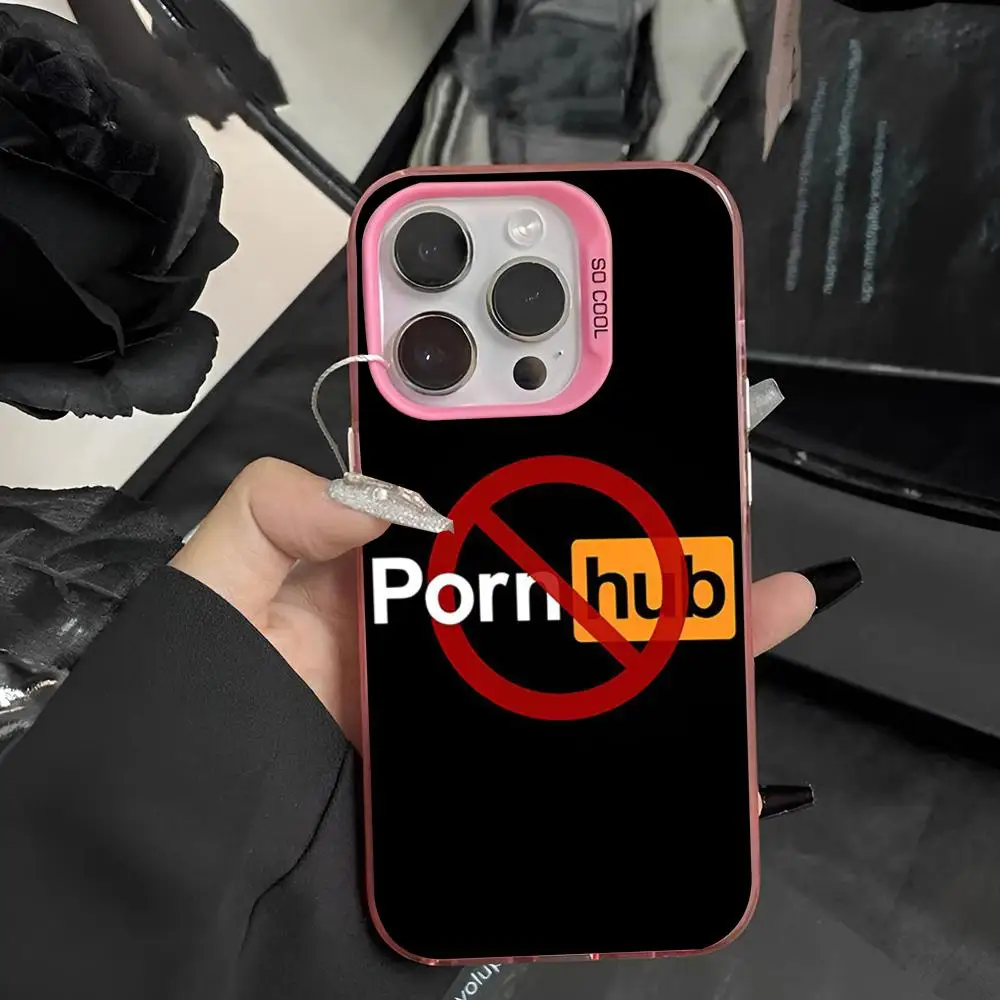 P-Porn-hubs-Tumble-P-Pornhubs Phone Case 2024 IMD Case For IPhone 16 15 Pro XR XS 7 8 Plus SE2024 Shockproof Color Phone Funda