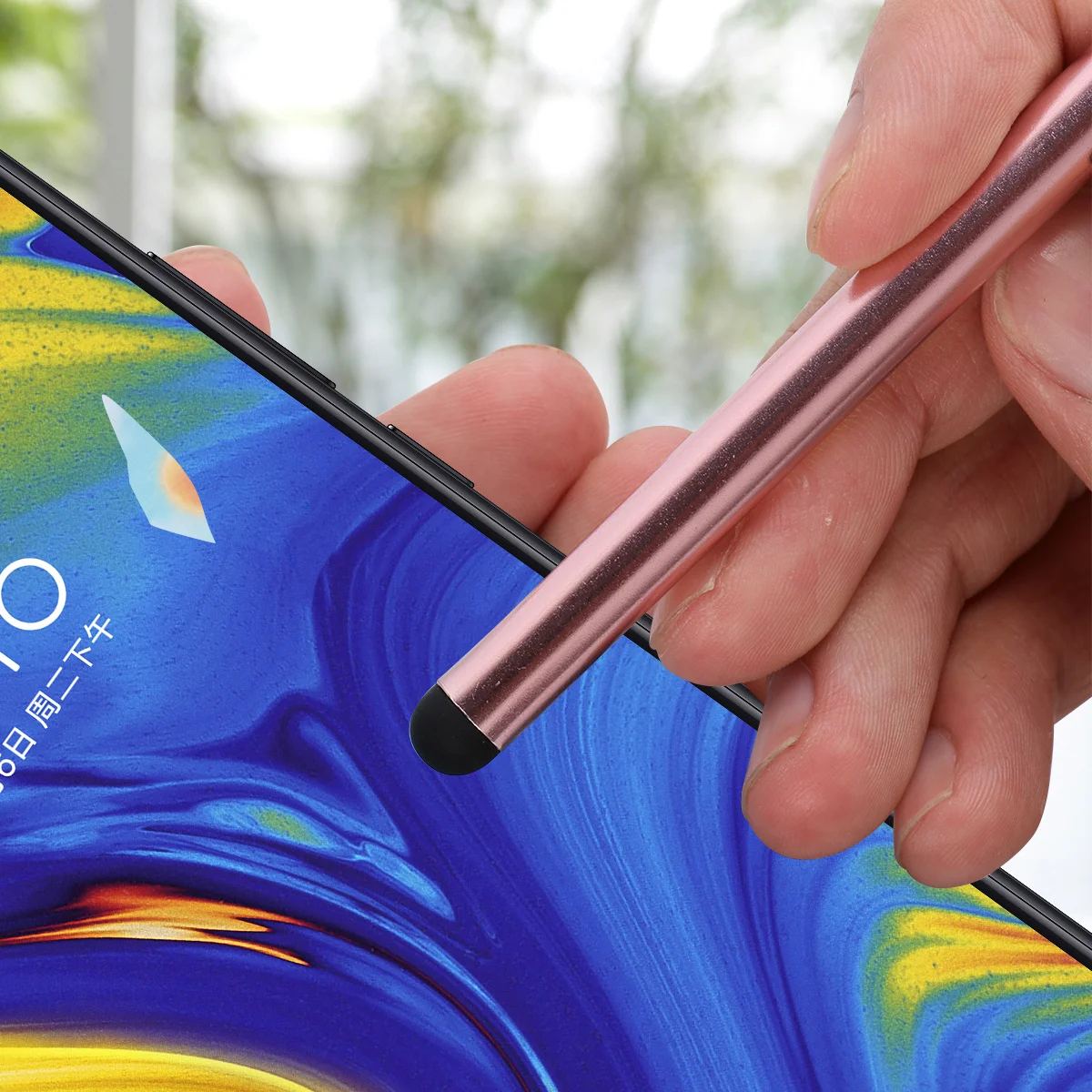 30Pcs Touch Screen Pen Creative Stylus Pen Capacitive Pens for Drawing Gaming Email Note Taking Mark Phone Tablets Laptops