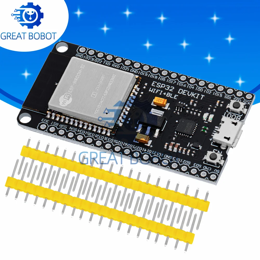 BS MH-ET LIVE ESP32 Development Board WiFi+Bluetooth Ultra-Low Power Consumption Dual Core ESP-32 ESP-32S CH9102 For Arduino