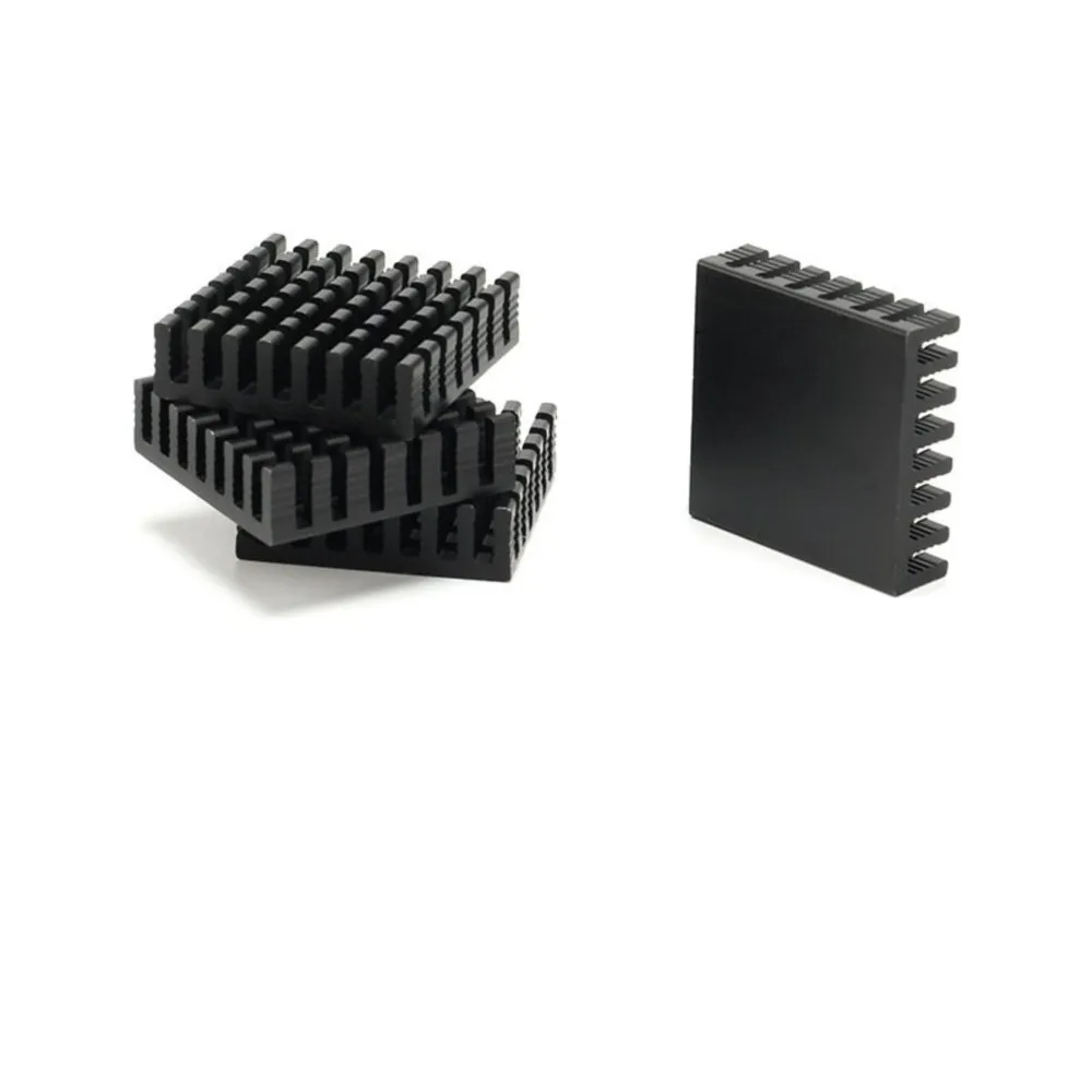 1PCS Heatsink 28x28x8mm Radiator Cooler Fan Aluminum 28*28*8mm Heat Sink 28mm*28mm*8mm Metal Slotting For Cooling FinCoree