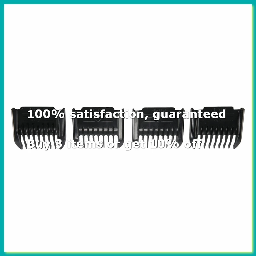 Electric Clipper Accessories,4Pcs Cut Clipper Limit Comb Guide Attachment Size Barber Replacement(1mm,1mm,2mm,3mm)-DTB1