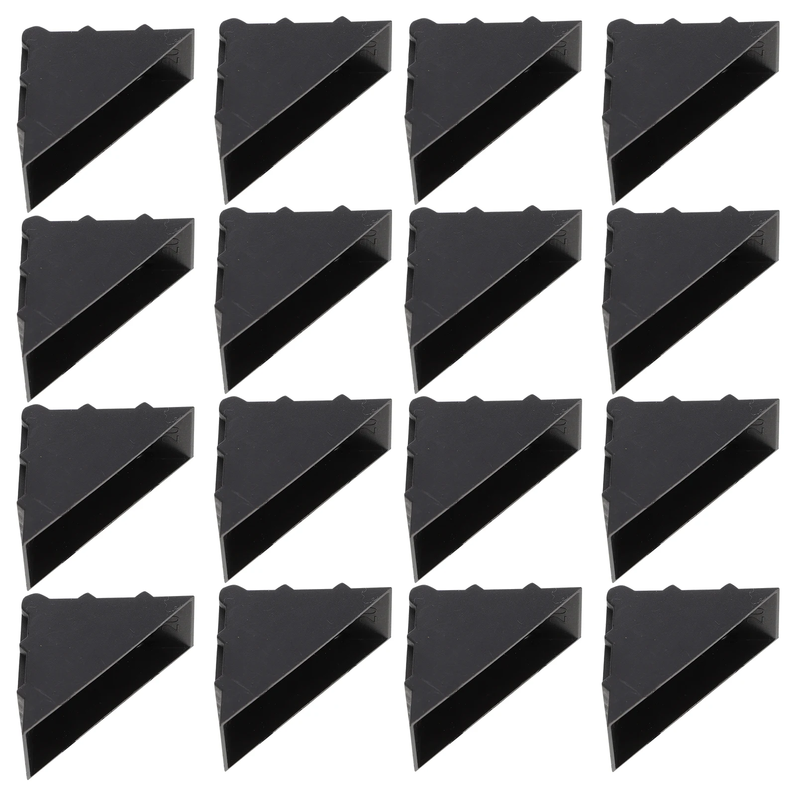 

100 Pcs Angle Protection Corner Furniture Protectors Covers Guard Picture Pp Guards for Child Carton Artwork Edge