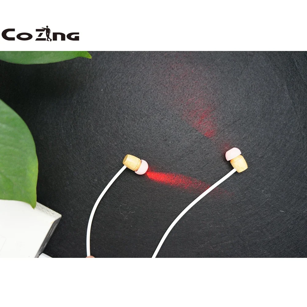 650nm Ear Canal Care Laser Device - Line Balance Support & Ear Comfort Tools with 4 Earplugs